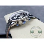 Replica Breitling Navitimer Black Stainless Steel 43mm AB0121211B1A1 - Swiss Movement Replica Watch