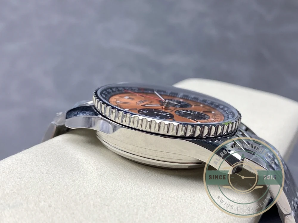 Replica Breitling Navitimer Copper Stainless Steel 43 mm AB0138241K1A1 - Premium Super Clone Watch