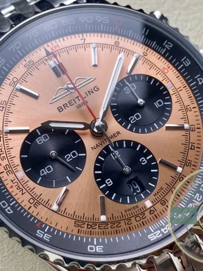 Replica Breitling Navitimer Copper Stainless Steel 43 mm AB0138241K1A1 - 1:1 Swiss Replica Watch