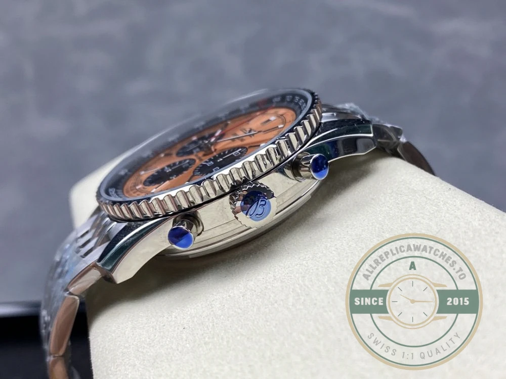 Replica Breitling Navitimer Copper Stainless Steel 43 mm AB0138241K1A1 - Swiss Movement Replica Watch