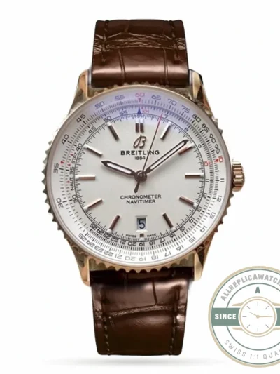 Replica Breitling Navitimer Cream Leather 41 mm R17329F41G1P1 - Factory Super Clone Watch