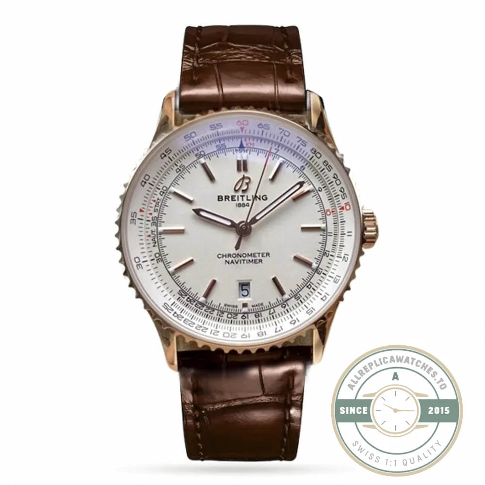 Replica Breitling Navitimer Cream Leather 41 mm R17329F41G1P1 - Factory Super Clone Watch