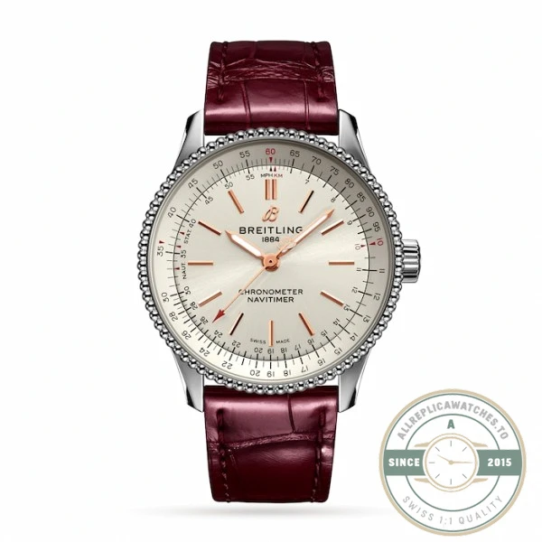 Replica Breitling Navitimer Crocodile 35 mm A17395F41G1P1 - Affordable Super Clone Watch