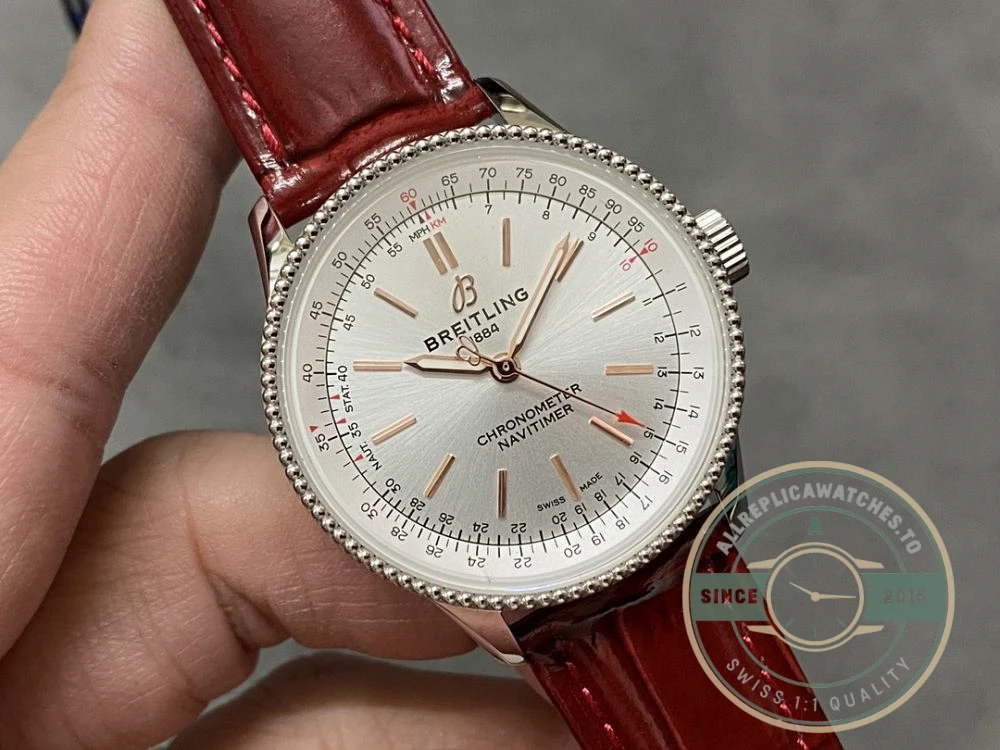 Replica Breitling Navitimer Crocodile 35 mm A17395F41G1P1 - Swiss-Made Clone Watch
