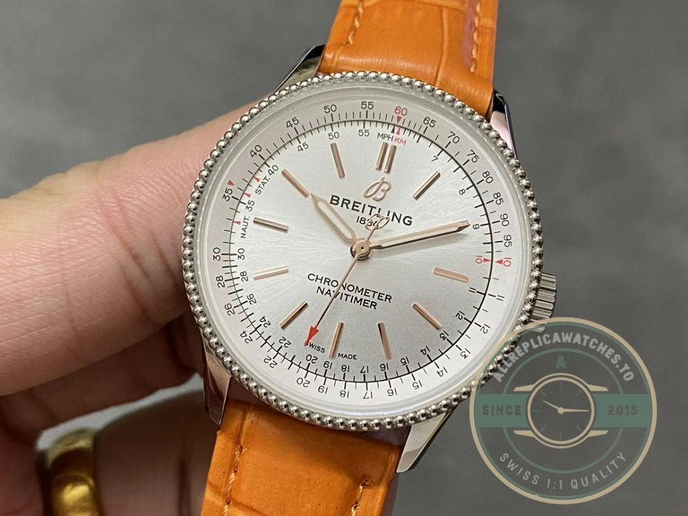Replica Breitling Navitimer Crocodile Automatic 35 mm A17395F41G1P3 - Factory Super Clone Watch