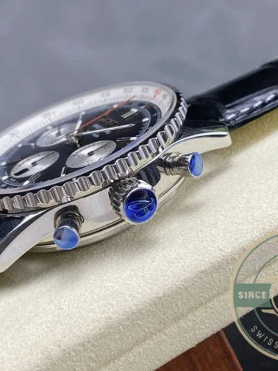 Replica Breitling Navitimer Men Alligator Black 43 mm AB0138211B1P1 - Affordable Luxury Replica Timepiece