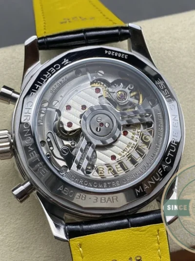 Replica Breitling Navitimer Men Alligator Black 43 mm AB0138211B1P1 - Top-Tier Swiss Replica Watch