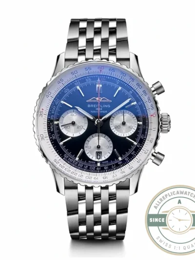 Replica Breitling Navitimer Men Black Dial 43 mm AB0138211B1A1 - Swiss-Made Clone Watch