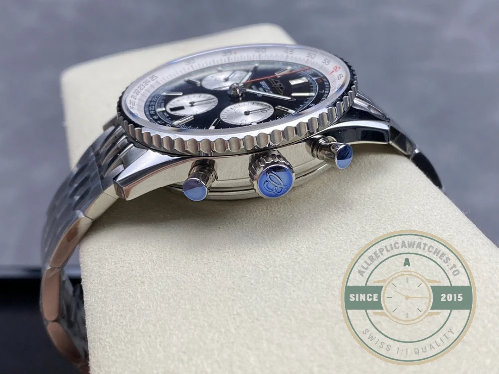 Replica Breitling Navitimer Men Black Dial 43 mm AB0138211B1A1 - Premium Super Clone Watch