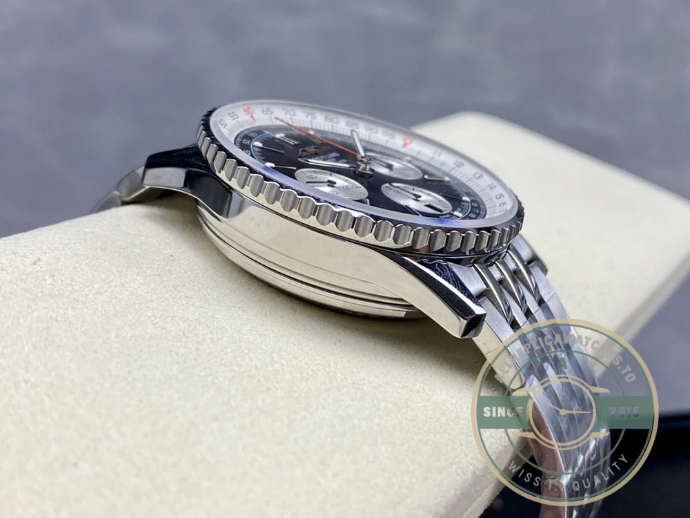Replica Breitling Navitimer Men Black Dial 43 mm AB0138211B1A1 - Swiss Movement Replica Watch