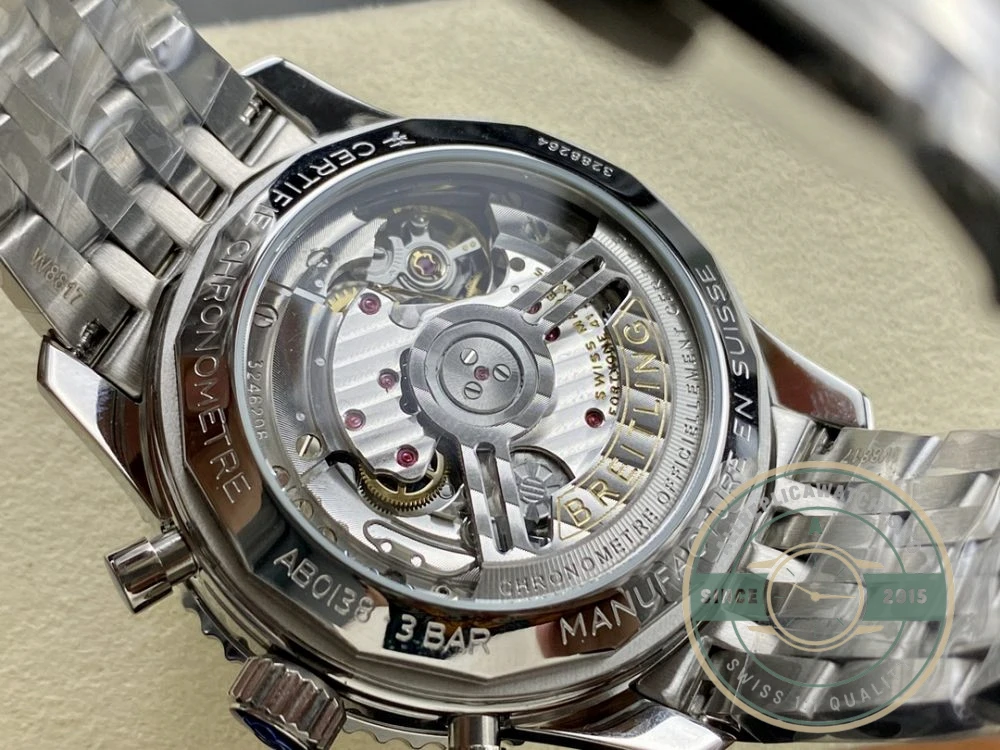Replica Breitling Navitimer Men Black Dial 43 mm AB0138211B1A1 - Swiss-Made Clone Watch