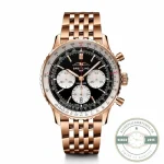 Replica Breitling Navitimer Men Black Dial 43mm RB0138211B1R1 - Swiss Movement Replica Watch