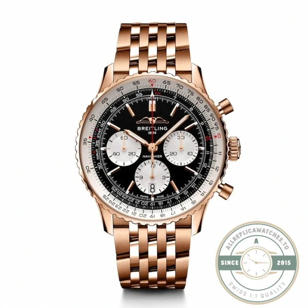 Replica Breitling Navitimer Men Black Dial 43mm RB0138211B1R1 - Swiss Movement Replica Watch