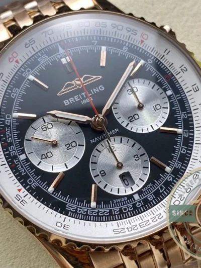 Replica Breitling Navitimer Men Black Dial 43mm RB0138211B1R1 - 1:1 Swiss Replica Watch