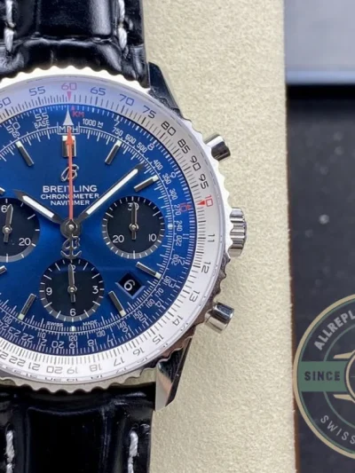 Replica Breitling Navitimer Men Blue 43mm AB0121211C1P3 - Budget Luxury Replica Watch