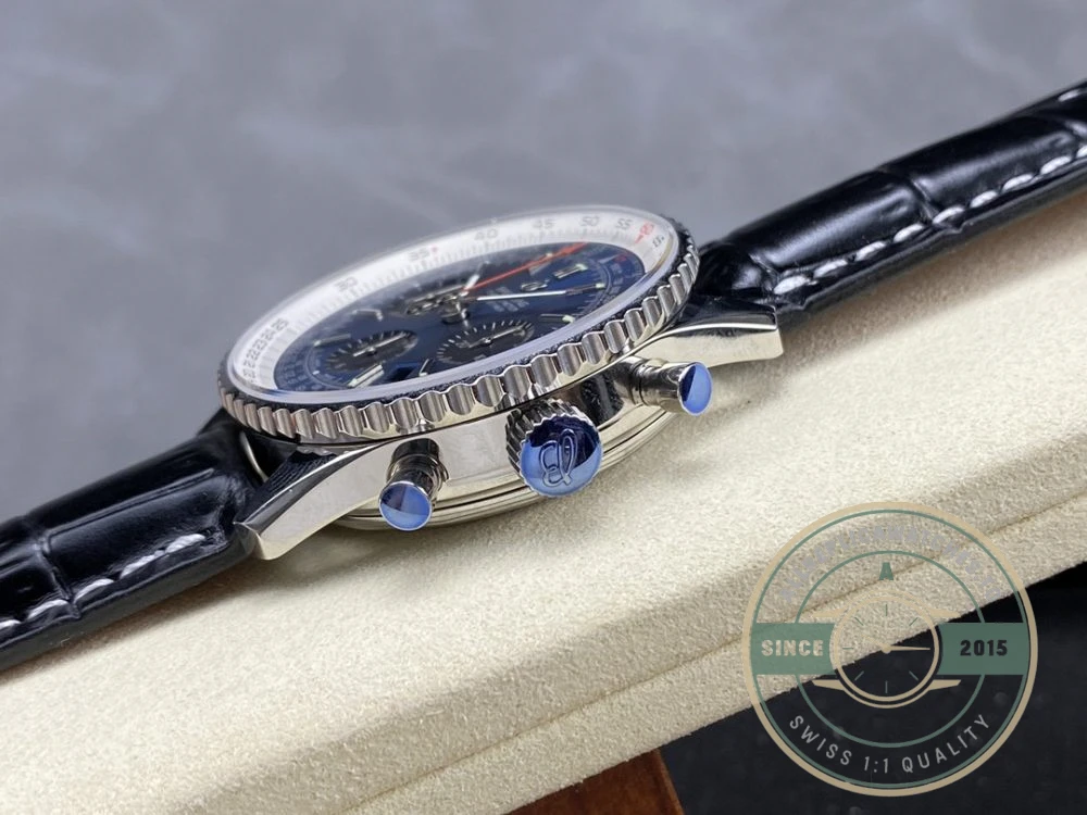 Replica Breitling Navitimer Men Blue 43mm AB0121211C1P3 - Budget Luxury Replica Watch