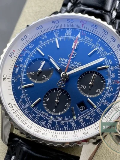 Replica Breitling Navitimer Men Blue 43mm AB0121211C1P3 - Budget Luxury Replica Watch