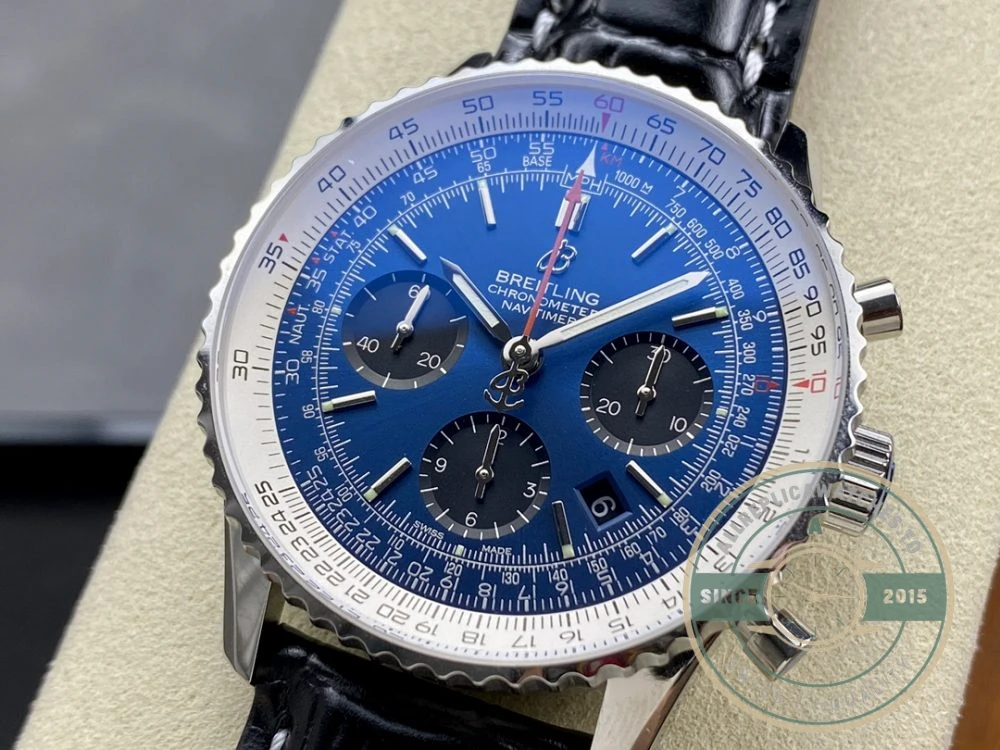 Replica Breitling Navitimer Men Blue 43mm AB0121211C1P3 - Budget Luxury Replica Watch