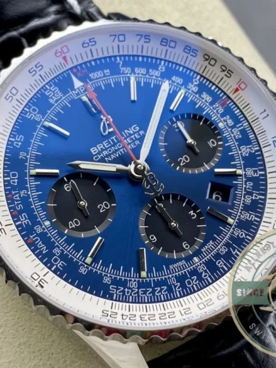 Replica Breitling Navitimer Men Blue 43mm AB0121211C1P3 - Affordable Luxury Replica Timepiece