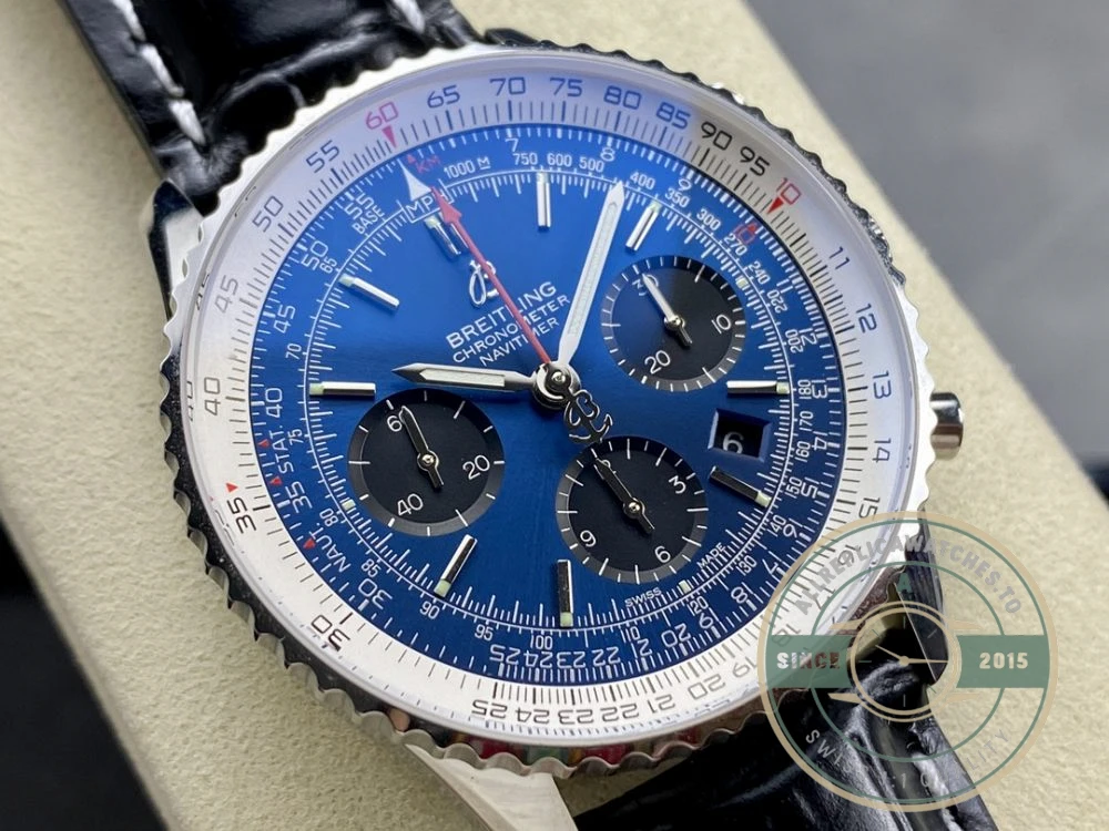 Replica Breitling Navitimer Men Blue 43mm AB0121211C1P3 - Affordable Luxury Replica Timepiece