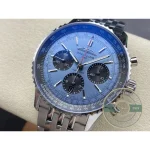 Replica Breitling Navitimer Men Blue Dial 43mm AB0138241C1A1 - Affordable Super Clone Watch