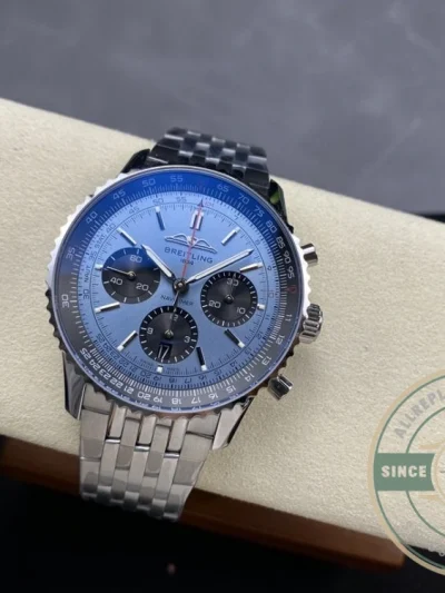 Replica Breitling Navitimer Men Blue Dial 43mm AB0138241C1A1 - High-Grade Replica Watch