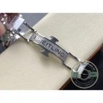 AOPA wings and Breitling 1884 logo at 12 on the pastel green dial of the AB0138241L1A1
