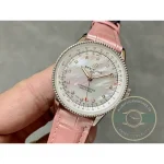 Replica Breitling Navitimer Pink Crocodile 35mm A17395211A1P3 - Best Quality Replica Watch