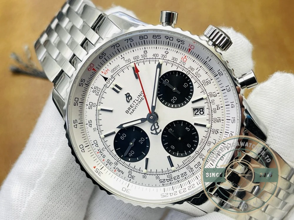 Replica Breitling Navitimer Premier B01 Chronograph 42 mm AB0311211G1P2 - Swiss Movement Replica Watch