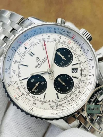 Replica Breitling Navitimer Premier B01 Chronograph 42 mm AB0311211G1P2 - High-Grade Replica Watch