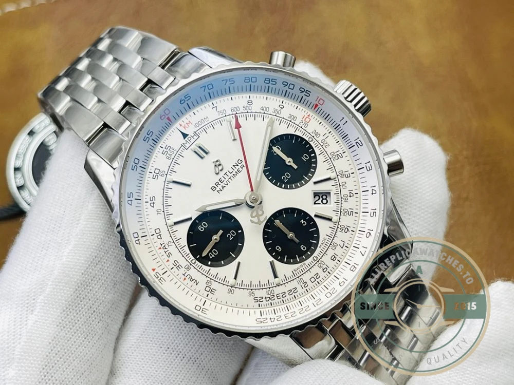 Replica Breitling Navitimer Premier B01 Chronograph 42 mm AB0311211G1P2 - High-Grade Replica Watch