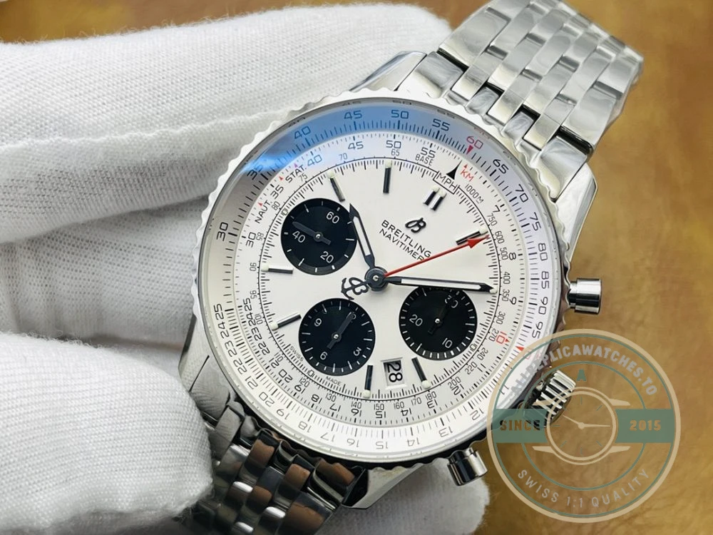 Replica Breitling Navitimer Premier B01 Chronograph 42 mm AB0311211G1P2 - Factory Super Clone Watch