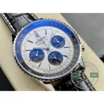 Replica Breitling Navitimer Silver Alligator 43 mm AB0138241G1P1 - Top-Tier Swiss Replica Watch