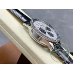 Replica Breitling Navitimer Silver Alligator 43 mm AB0138241G1P1 - Premium Super Clone Watch