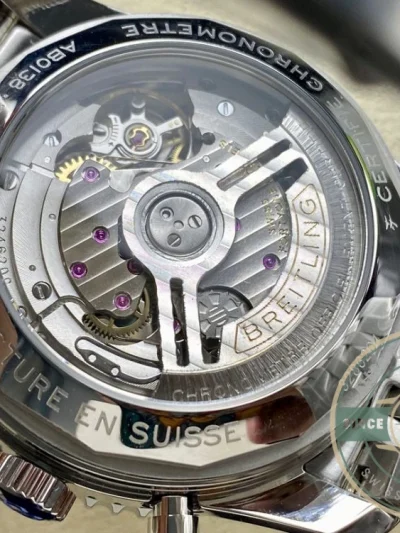 Replica Breitling Navitimer Silver Dial Stainless Steel 43 mm AB0138241G1A1 - 1:1 Swiss Replica Watch