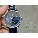 Replica Breitling Navitimer Women Blue Crocodile 35mm A17395161C1P1 - Budget Luxury Replica Watch