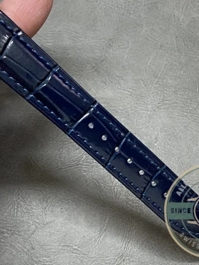 Replica Breitling Navitimer Women Blue Crocodile 35mm A17395161C1P1 - Swiss Movement Replica Watch