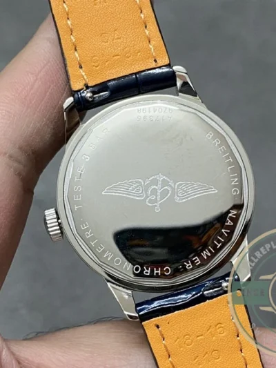 Replica Breitling Navitimer Women Blue Crocodile 35mm A17395161C1P1 - Premium Super Clone Watch