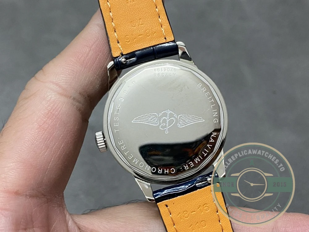 Replica Breitling Navitimer Women Blue Crocodile 35mm A17395161C1P1 - Premium Super Clone Watch