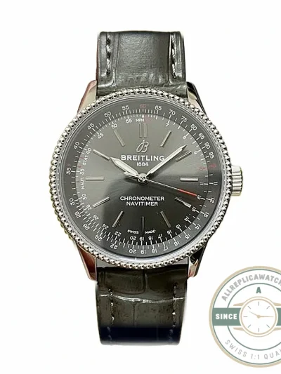 Replica Breitling Navitimer Women Crocodile 36 mm A17327381B1P1 - Factory Super Clone Watch