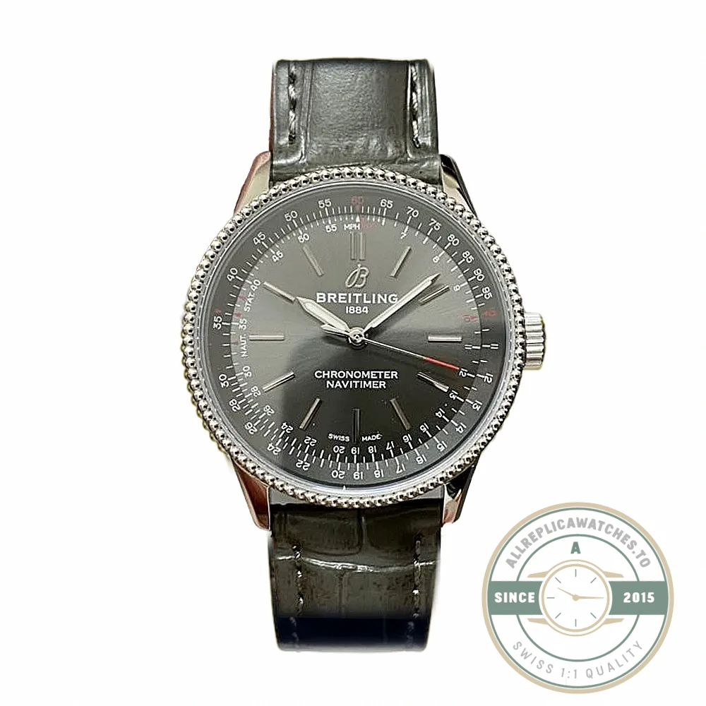 Replica Breitling Navitimer Women Crocodile 36 mm A17327381B1P1 - Factory Super Clone Watch
