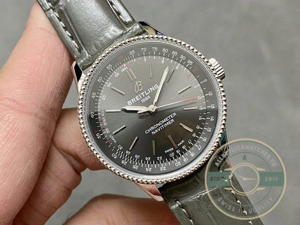 Replica Breitling Navitimer Women Crocodile 36 mm A17327381B1P1 - 1:1 Swiss Replica Watch