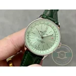 Replica Breitling Navitimer Women Green Dial Crocodile 35mm A17395361L1P1 - 1:1 Swiss Replica Watch