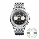 Replica Breitling Premier Black Stainless Steel 42 mm AB0118A21B1A1 - Premium Super Clone Watch