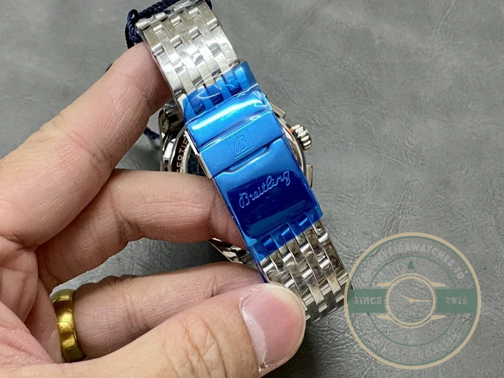 Replica Breitling Premier Black Stainless Steel 42 mm AB0118A21B1A1 - Factory Super Clone Watch