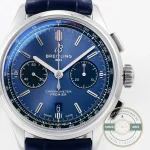 Replica Breitling Premier Blue Dial 42 mm AB0118221C1P1 - Top-Tier Swiss Replica Watch