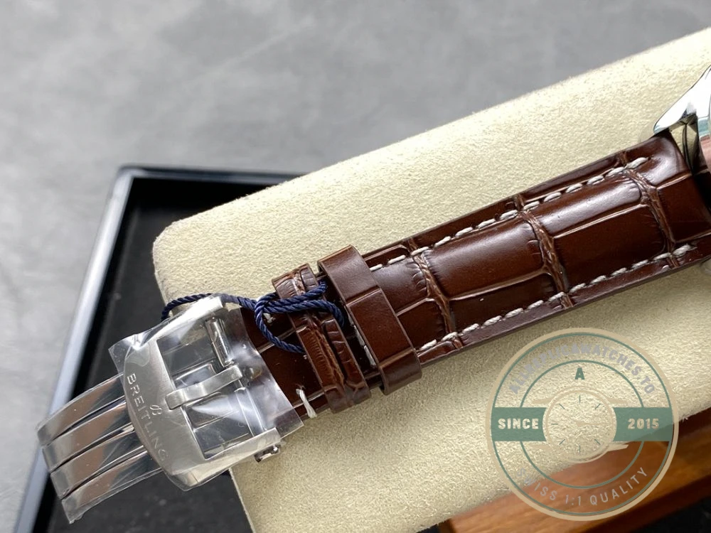 Replica Breitling Premier Copper Dial 42 mm AB0145331K1P2 - Affordable Super Clone Watch
