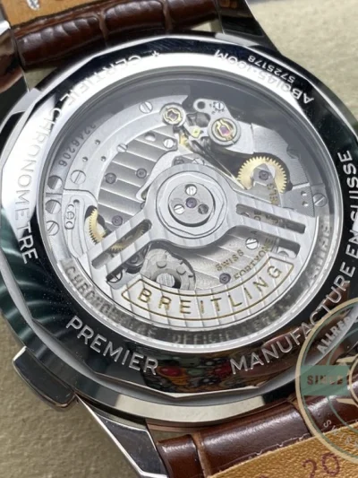 Replica Breitling Premier Copper Dial 42 mm AB0145331K1P2 - Budget Luxury Replica Watch