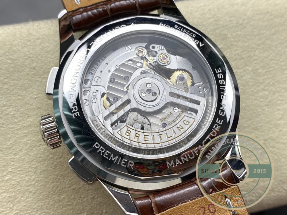 Replica Breitling Premier Copper Dial 42 mm AB0145331K1P2 - Budget Luxury Replica Watch