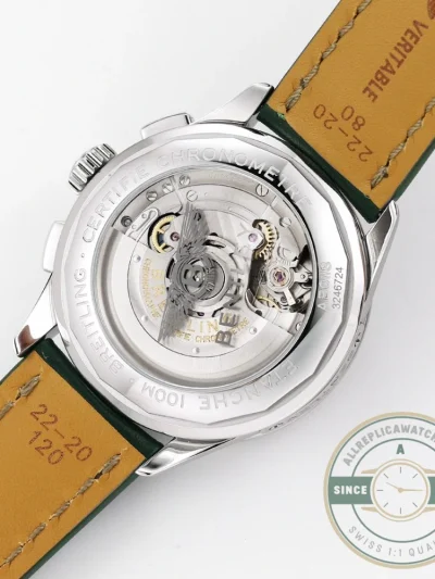 Replica Breitling Premier Green Dial 42 mm AB0118221L1P1 - Luxury Replica Watch